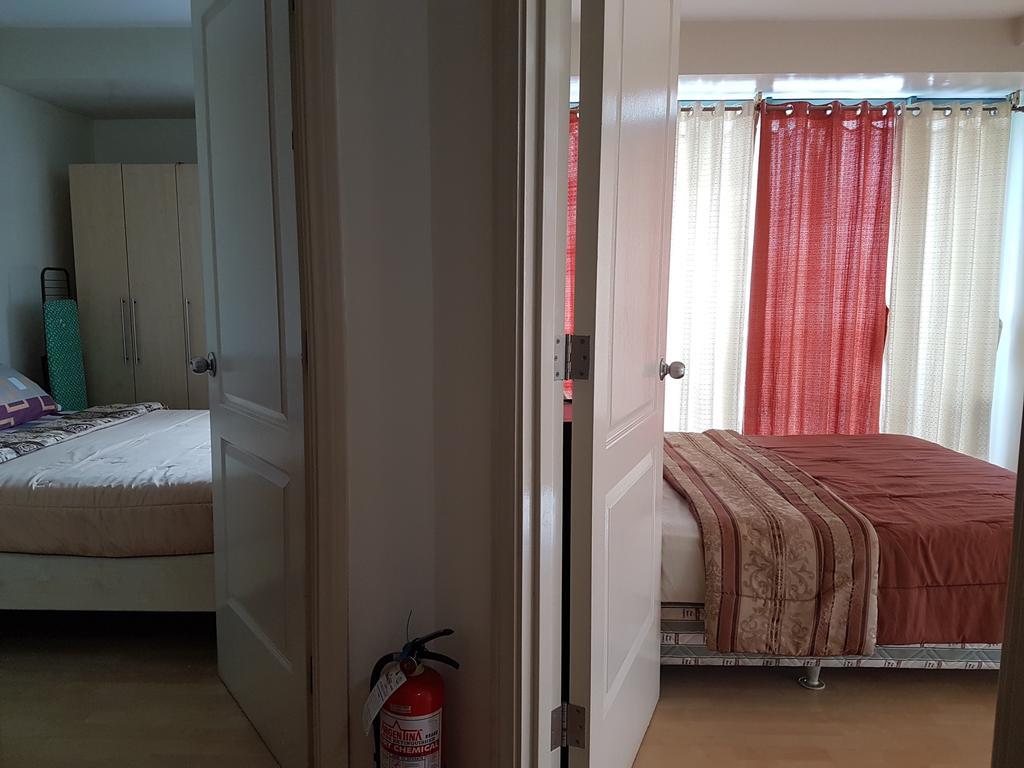 Ortigas 2 Bedroom Corner Unit With 2 Queen Across Shangrila Manila Exteriér fotografie